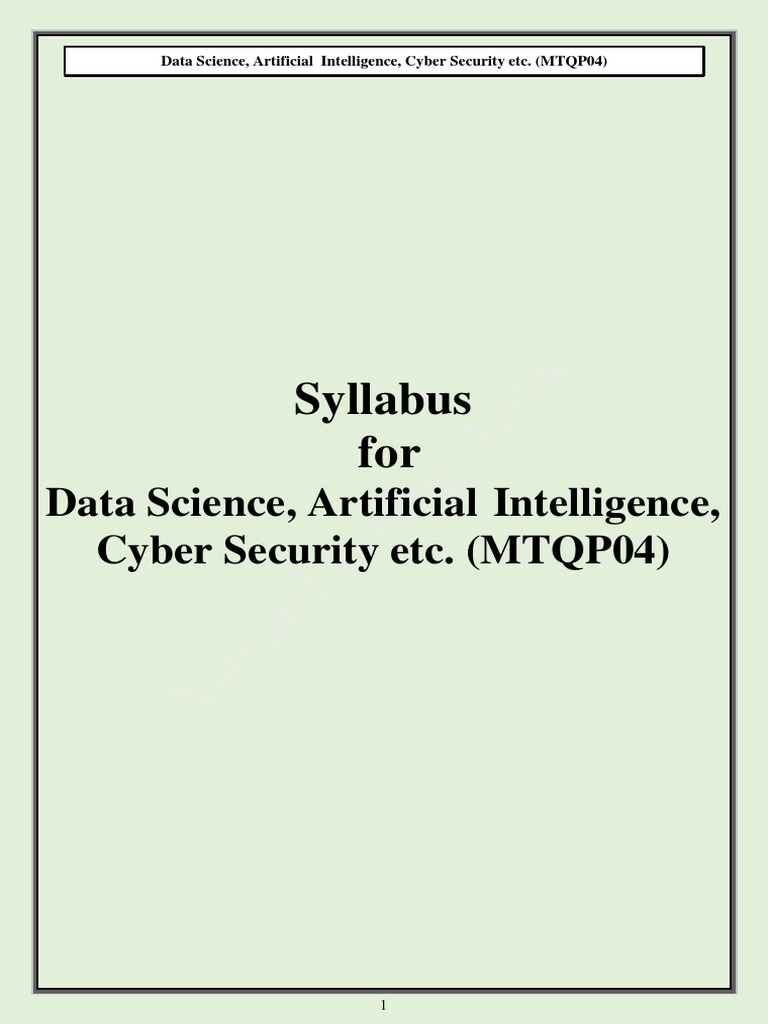 MTQP04 Syllabus Overview | PDF | Computer Network | Internet Protocol Suite