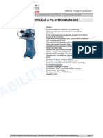 Agrafeuse Electrique A Fil Introma zd-2sr l1