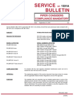 Piper Stabilator Inspection Bulletin