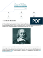 Biografia de Thomas Hobbes