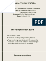 Hampal Report