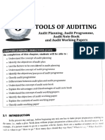 Tools of Auditing: and Audit Working Papers