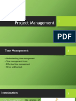 Project Management Time Management Techniques