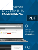 Cómo Agregar La Cuenta en Tu Homebanking