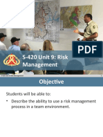 S-420 Unit 9: Risk Management 1