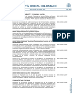 Boletín Oficial Del Estado: Ministerio de Trabajo Y Economía Social