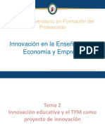 Tema 2 Innovación Educativa