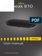 Jabra Speak 810 User Manual - EN - English - RevB
