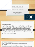 Botani Farmasi: Struktur Organel Sel Tumbuhan Nama: Alfandi H.Bolan NIM: 224 111 216