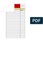 Data Test XX Dept. Procurement Logistik: Entitas