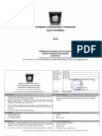 Standar Operasional Audit Internal: Prosedur