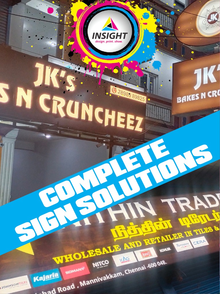 Signage Company Brochure PDF