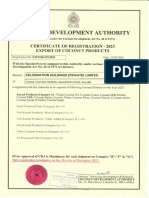 CDA Certificate 2023