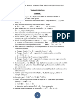 Trabajo Práctico Semana 2: Universidad Nacional de Trujillo Introducción Al Análisis Matemático-Zoot-2023-I