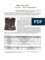 Emb-Z 253 x-EVK Evaluation Kit - Short D Atasheet