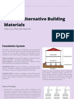 Modern Alternative Building Materials Summary