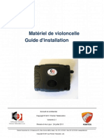 Matériel de Violoncelle Guide D'installation: Exclusif Et Confidentiel