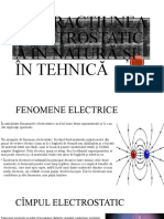 Interacțiunea Electrostatic A În Natură Și În Tehnică