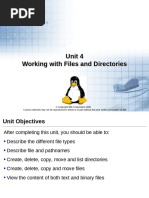 Unit 4 Working With Files and Directories