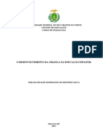 Universidade Federal Do Rio Grande Do Norte Centro de Educação Curso de Pedagogia