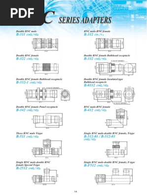 BNC Wiring Diagrams and Adapters | PDF