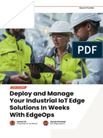 Deploy and Manage Your Industrial IoT Edge Solutions in Weeks With EdgeOps