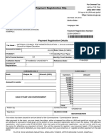 Tax Payment Slip for Higher Education Contribution