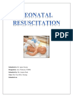 Neonatal Resuscitation