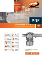 Pivo Home Jetflex: Automatizador para Portões Pivotantes