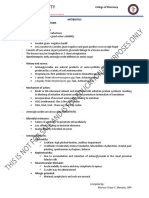 Aminoglycosides, Macrolides, Chloramphenicol, Lincomycins