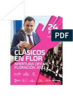 Clásicos en Flor: Apertura Oficial Floración 2023