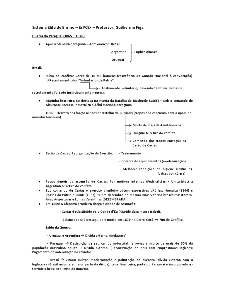 Sistema Elite de Ensino Medio (EsPCEx) | PDF | Governo | Brasil