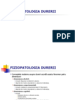 Fiziopatologia Durerii