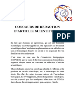 Concours de Redaction DA Icle Cie IFI E