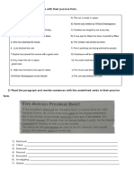 1-Match The Active Sentences With Their Passive Form