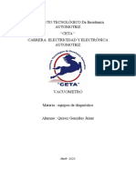 Instituto Tecnológico de Enseñanza Automotriz "Ceta " Carrera: Electricidad Y Electrónica Automotriz