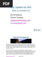 SQL Update For Db2