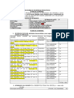 Plano de Atividade e Relatório - MODELO