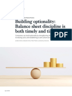 Building Optionality Balance Sheet Discipline Is Both Timely and Timeless Mckinsey