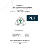 Kelompok 1 - Cara Menyajikan Data Statistik Pada Data Pengamatan