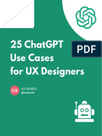 25 Chatgpt Use Cases For Ux Designers