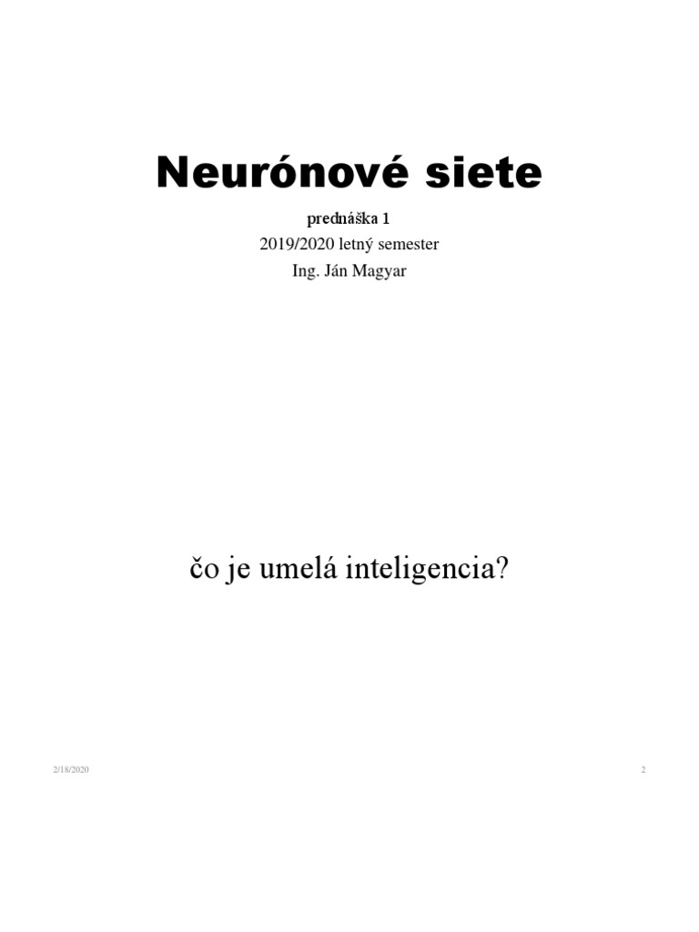 Lecture01 introduction to neural networks pdf