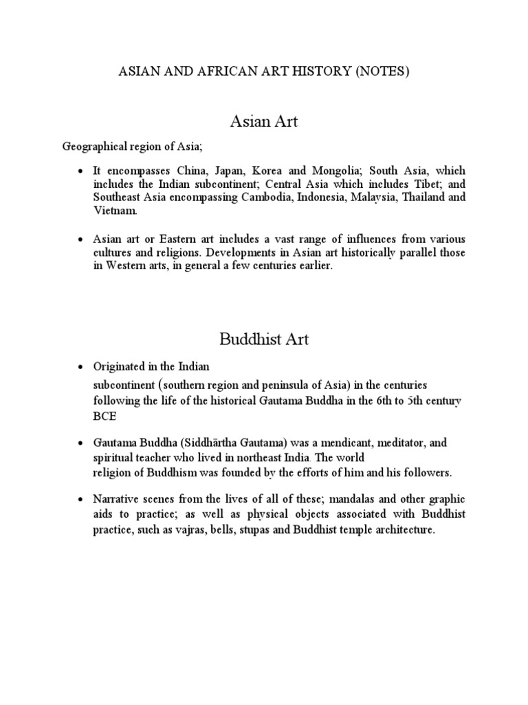 Influences in Asian Art History | PDF | Vajrayana | Mandala