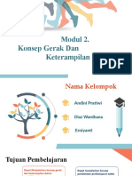 MODUL 2 Konsep Gerak Dan Keterampilan Dasar