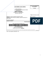 Sebastian Andres Lara Cortes: Boleta de Honorarios Electronica N ° 252 RUT: 18.312.476 5