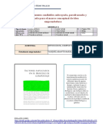 Registro de Fuentes Confiables Subrayada, Parafraseada y Sumillada para El Marco Conceptual de Idea Emprendedora