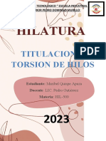 Hilatura