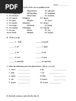 Summative Test Grade 3 | PDF