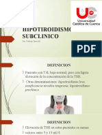 Hipotiroidismo Subclinico 2020 (5111)