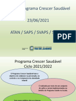 Oficina Programa Crescer Saudável 23/06/2021 Atan / Saps / Svaps / Ses - RJ